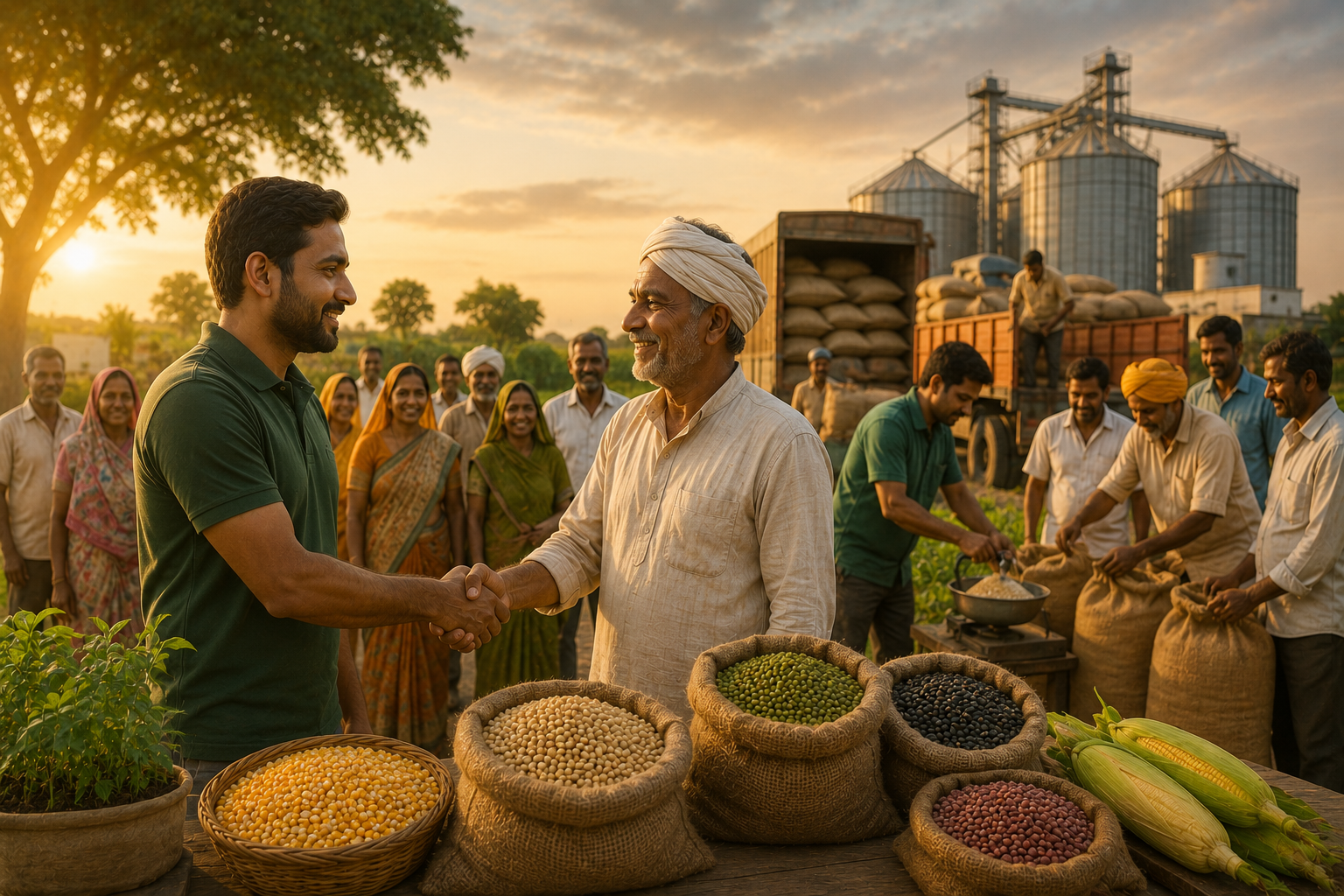 BioUrja's Sourcing Network: Empowering Local Farming Communities